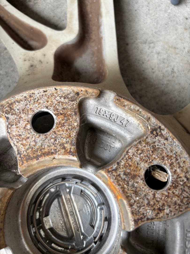 フェアレディZ 19インチ Z34 レイズ　前後