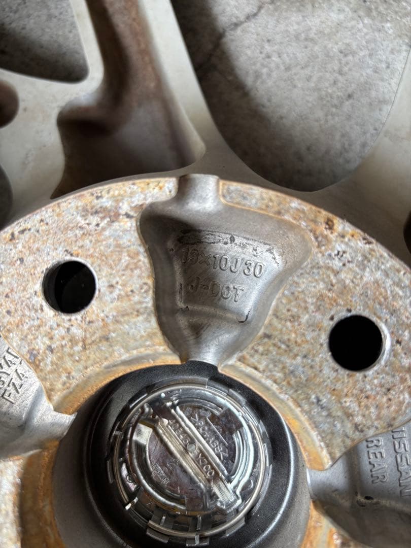 フェアレディZ 19インチ Z34 レイズ　前後