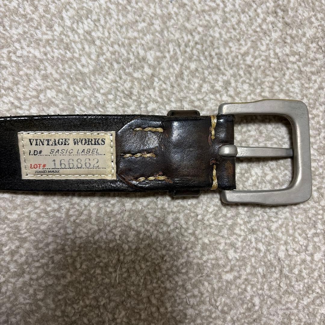 VINTAGE WORKS レザーベルト