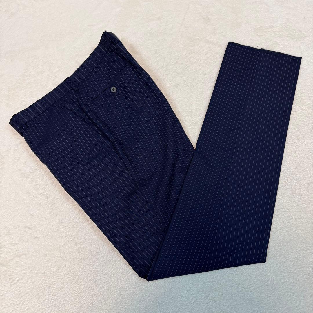 新品 XL相当 ONLY スーツ セットアップ 洗える ストレッチ ネイビー