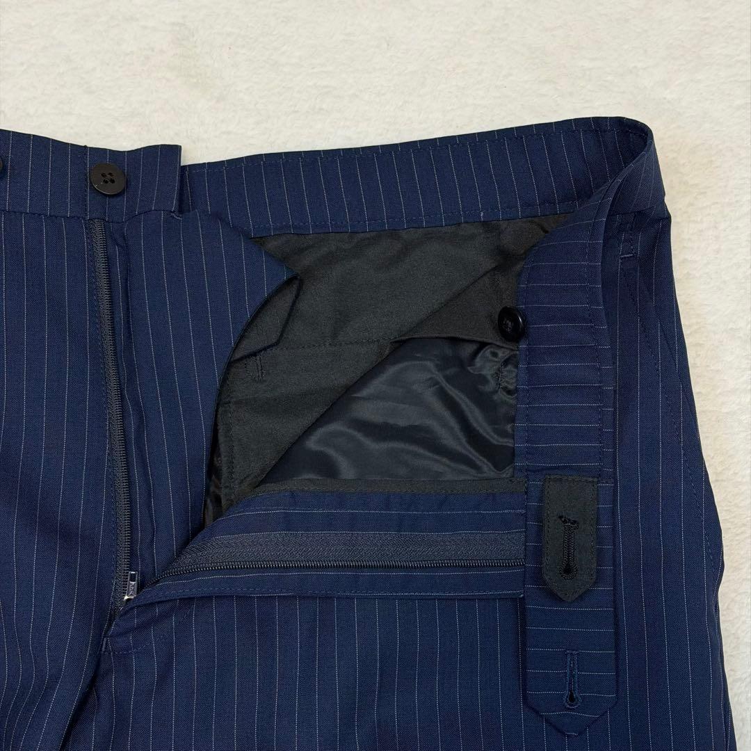 新品 XL相当 ONLY スーツ セットアップ 洗える ストレッチ ネイビー