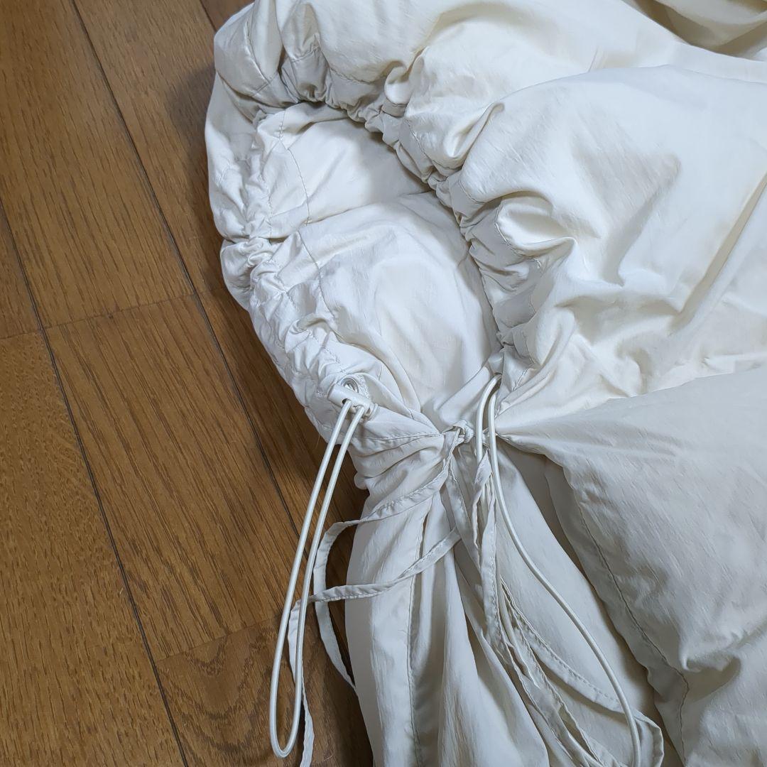 Mila Owen ミラオーウェン　フード付き　美品　ダウンベスト ホワイト