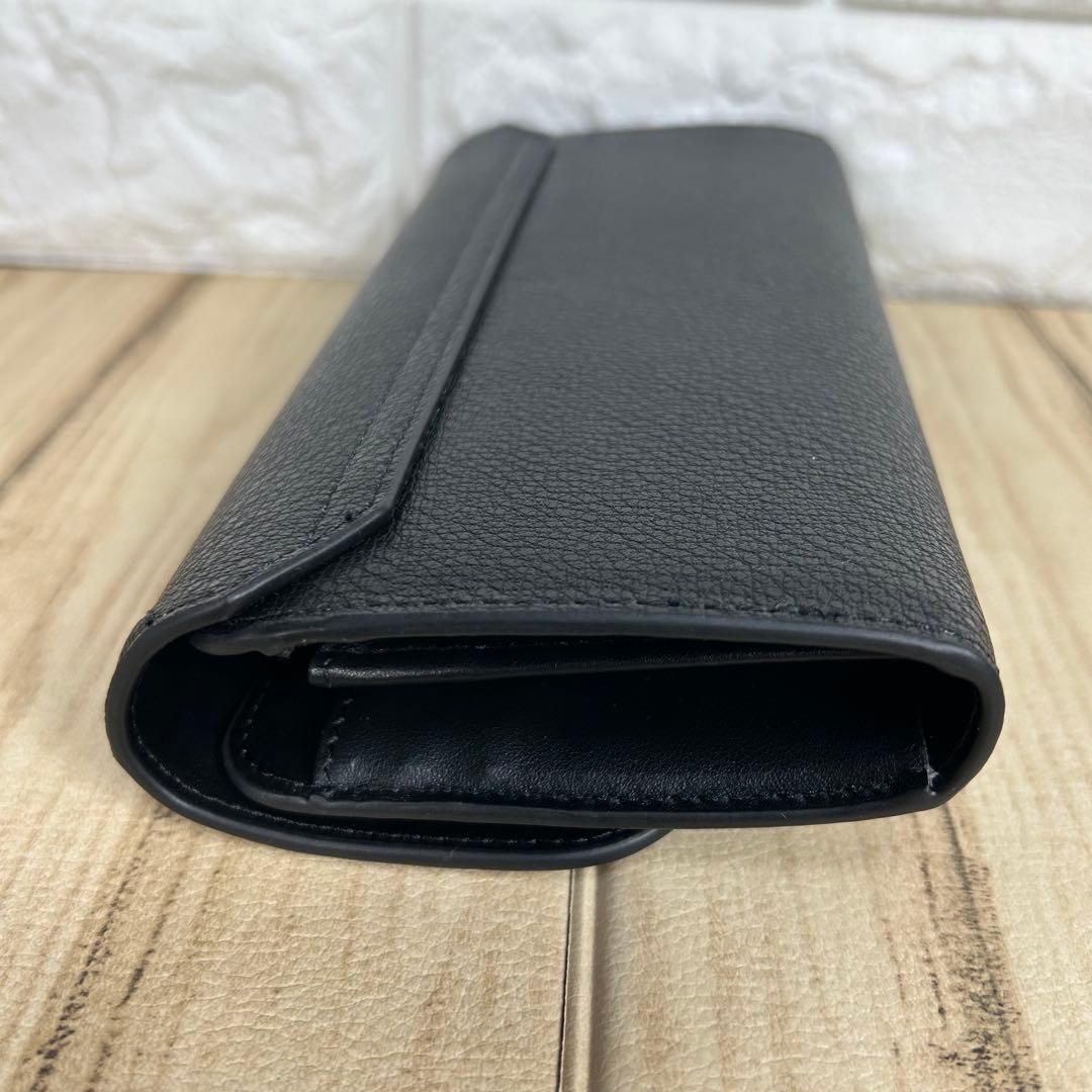 ✨新品未使用✨フルラ　長財布　ヴィラ　黒　本革