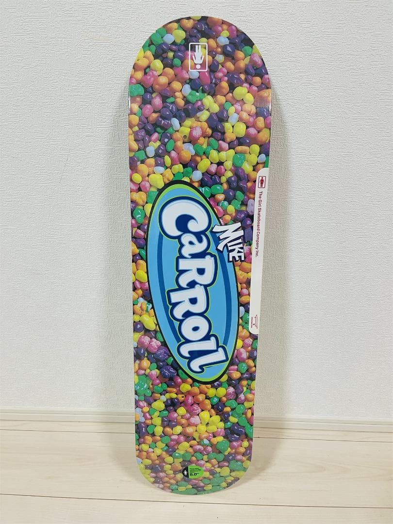 台湾製無地黒デッキテープ付きGIRL ガール　8.0デッキ キャンディー