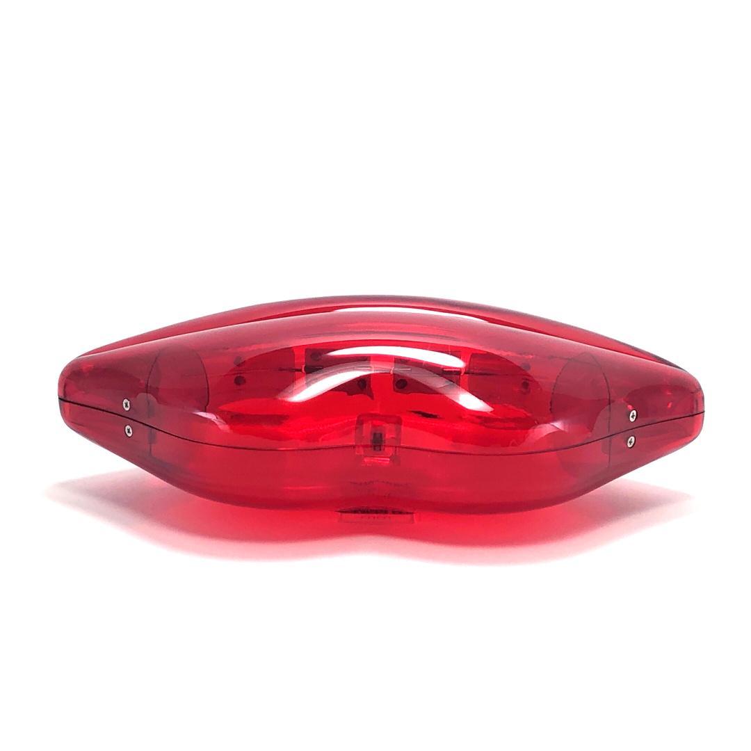 【美品】ルルギネス／リップ ポーチ クラッチバッグ