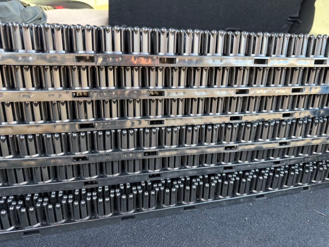 スノボ　オフトレ芝　トリックスノー ブラック 18枚