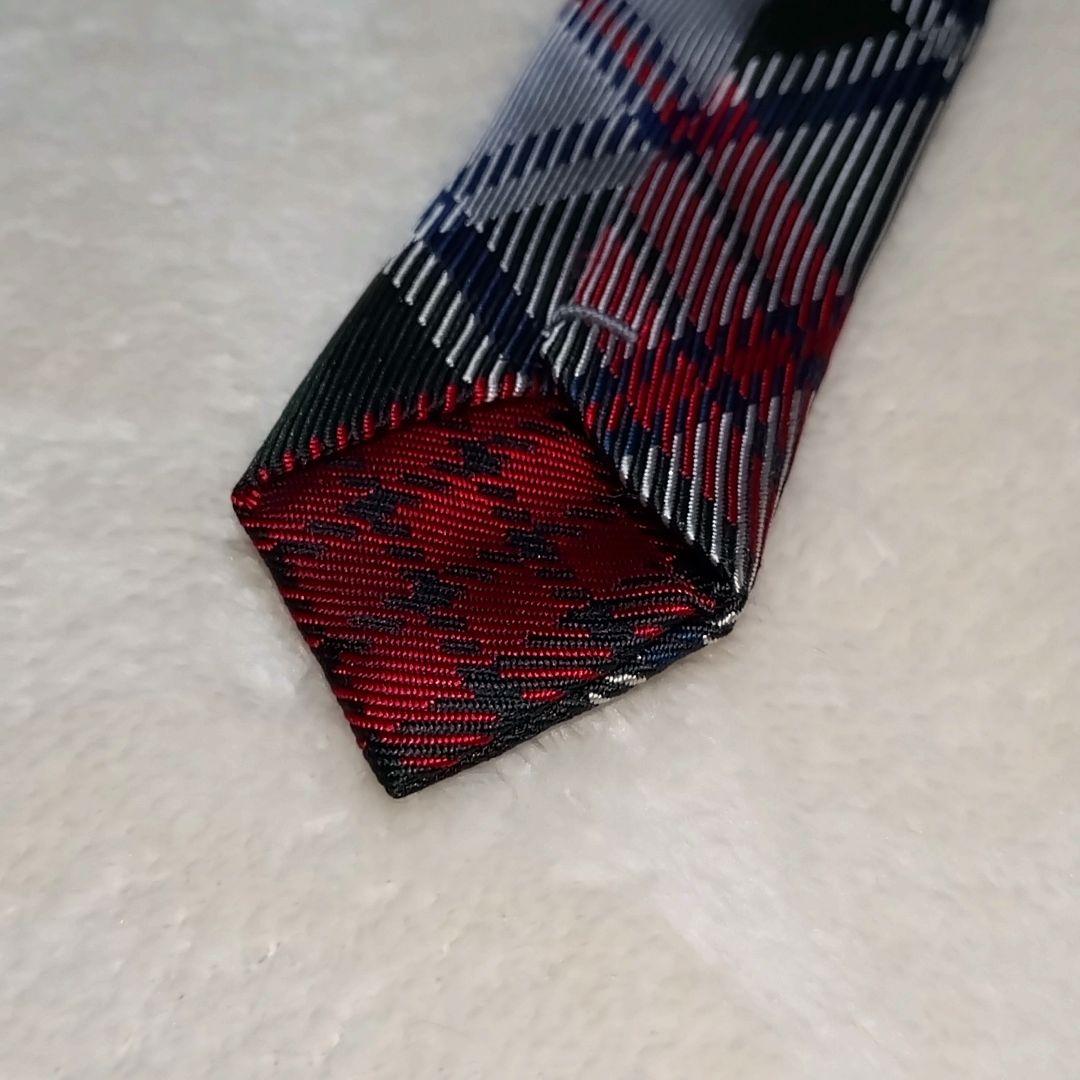 タグ付未使用品■コムデギャルソンオムドゥ　ネクタイ　チェック柄