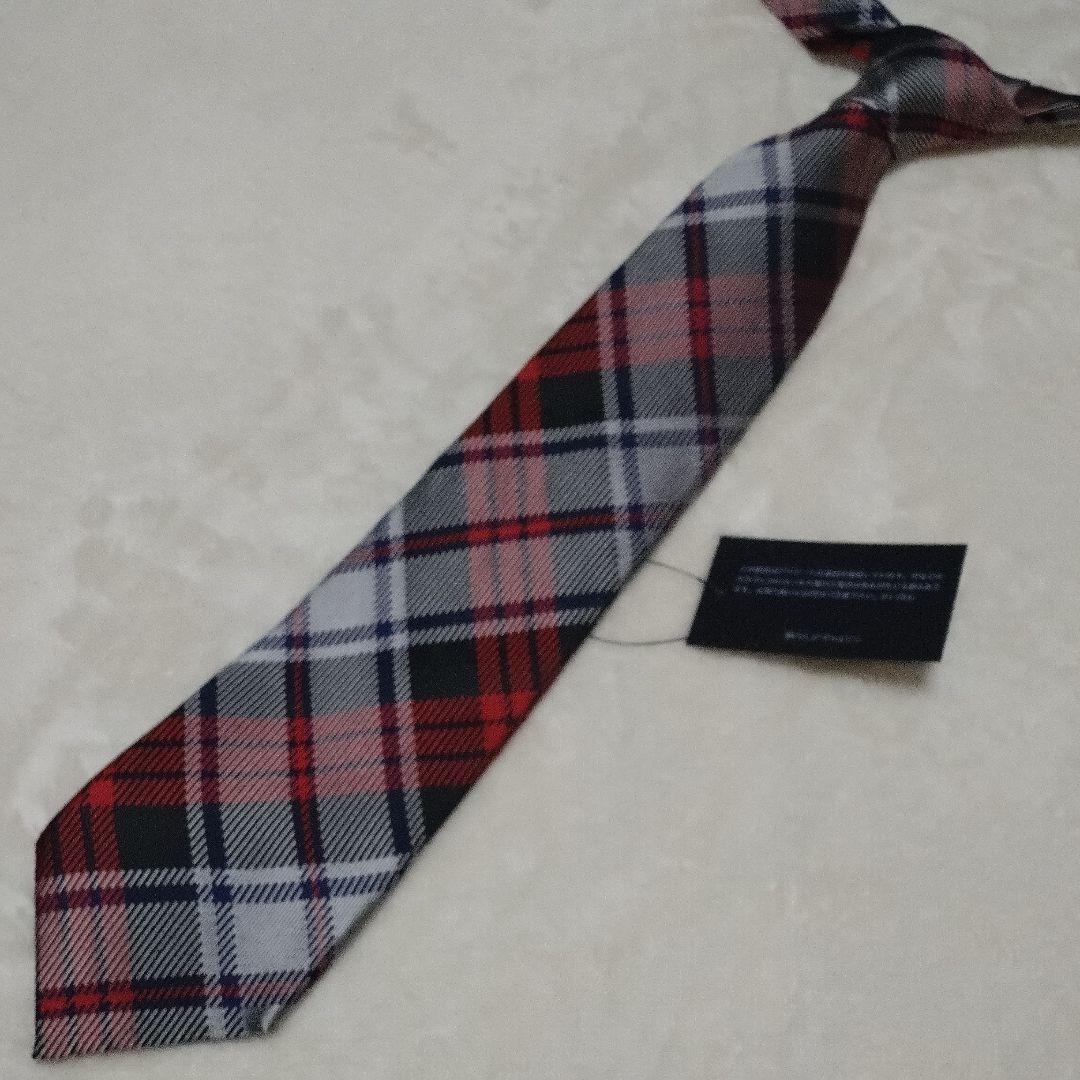 タグ付未使用品■コムデギャルソンオムドゥ　ネクタイ　チェック柄