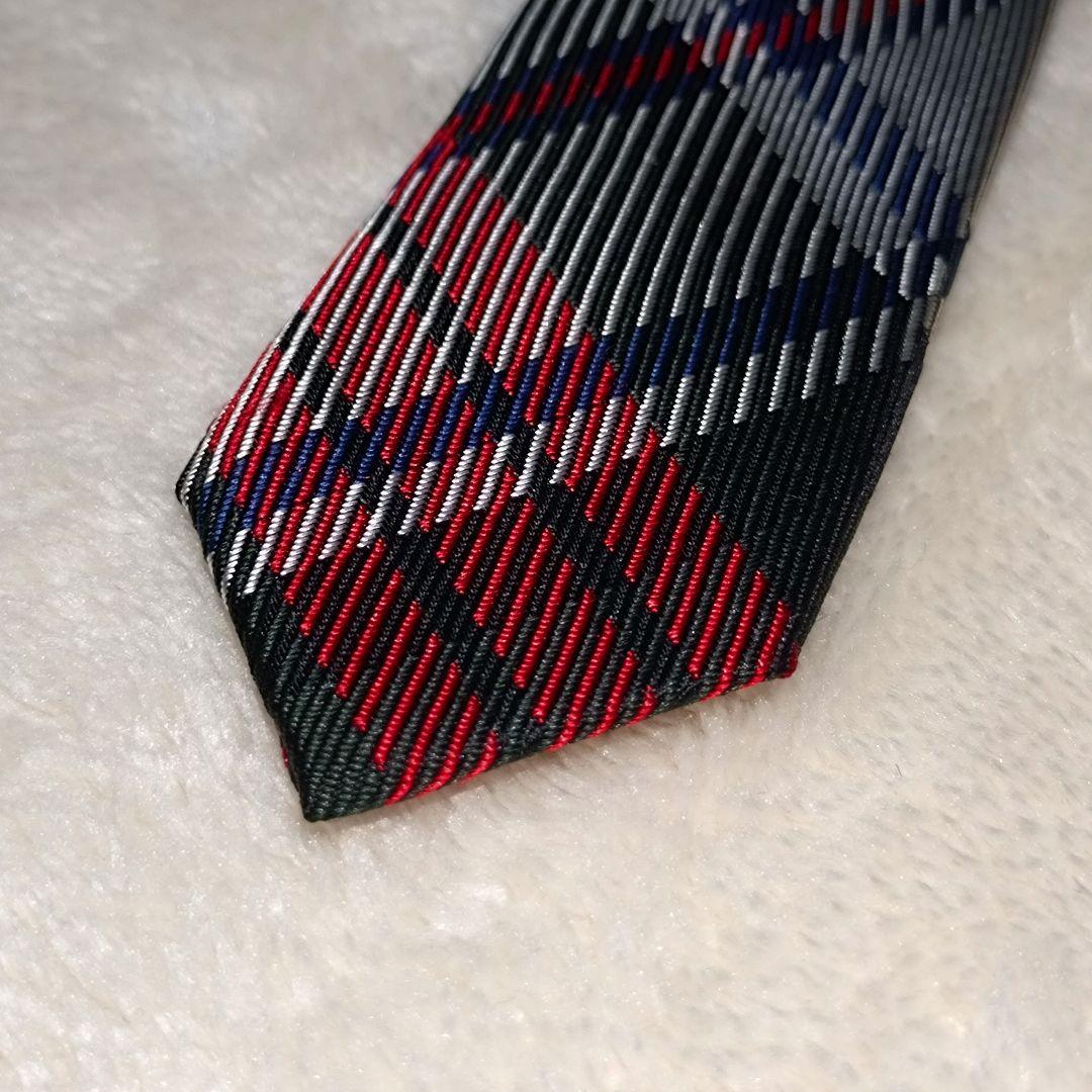 タグ付未使用品■コムデギャルソンオムドゥ　ネクタイ　チェック柄