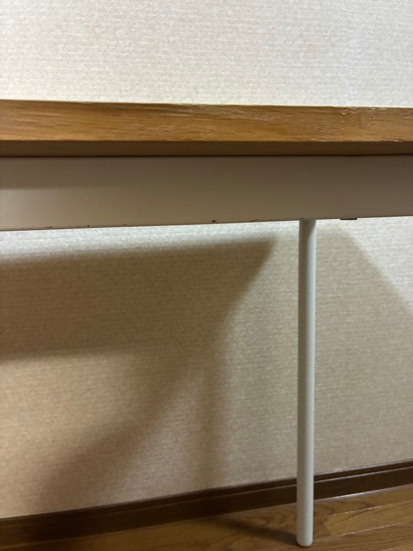 無印良品 幅120cm奥行60cm オーク材システムデスク