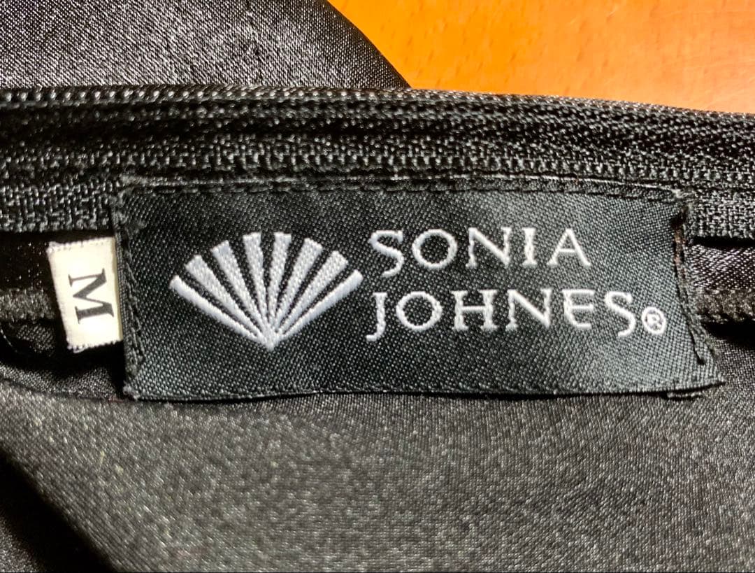 フラメンコ衣装ソニアジョーンズファルダ　黒✖️ドット　サイズM