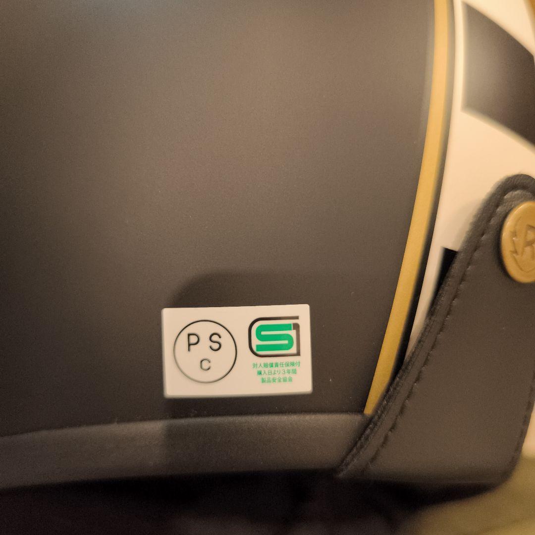 【HANDCRAFTED】ジェットヘルメット マットブラック ストライプ　外箱付