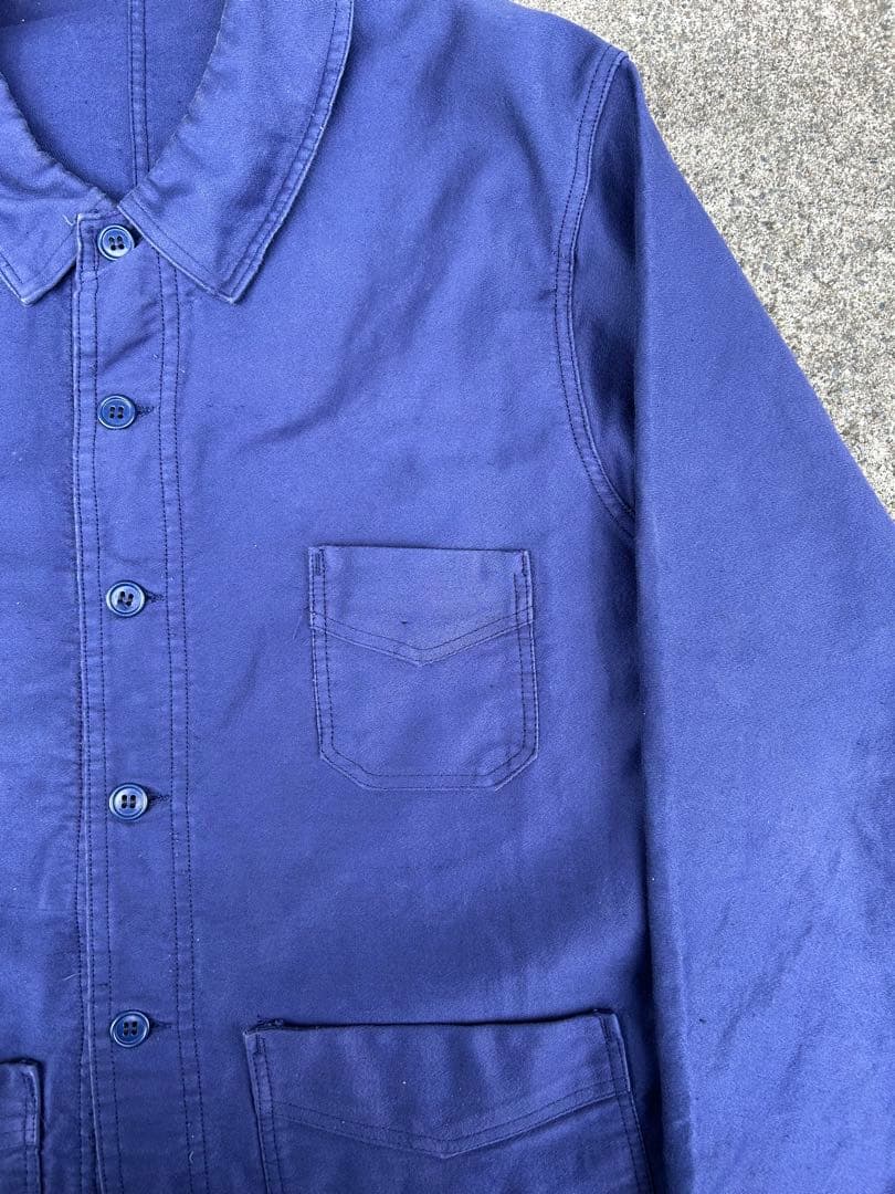 40s〜50s フレンチヴィンテージ　モールスキンカバーオール　ライトウェイト