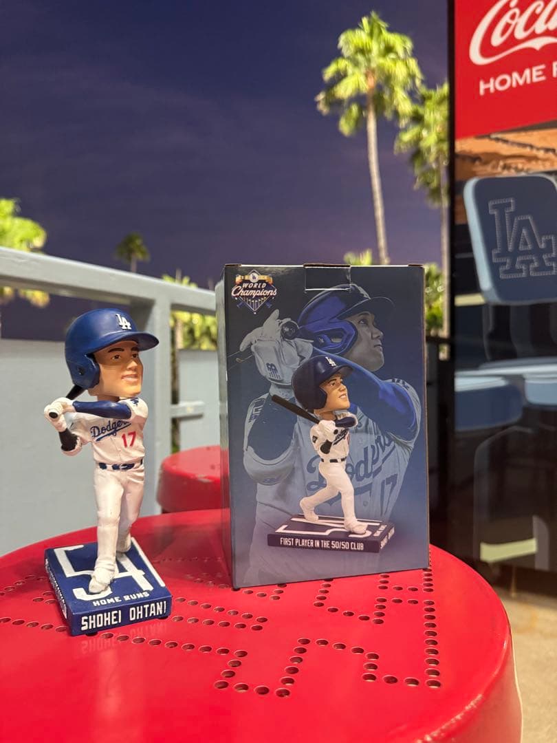 y*様 【即日発送可能】大谷翔平　ボブルヘッド　バッター50/50記念　8/27