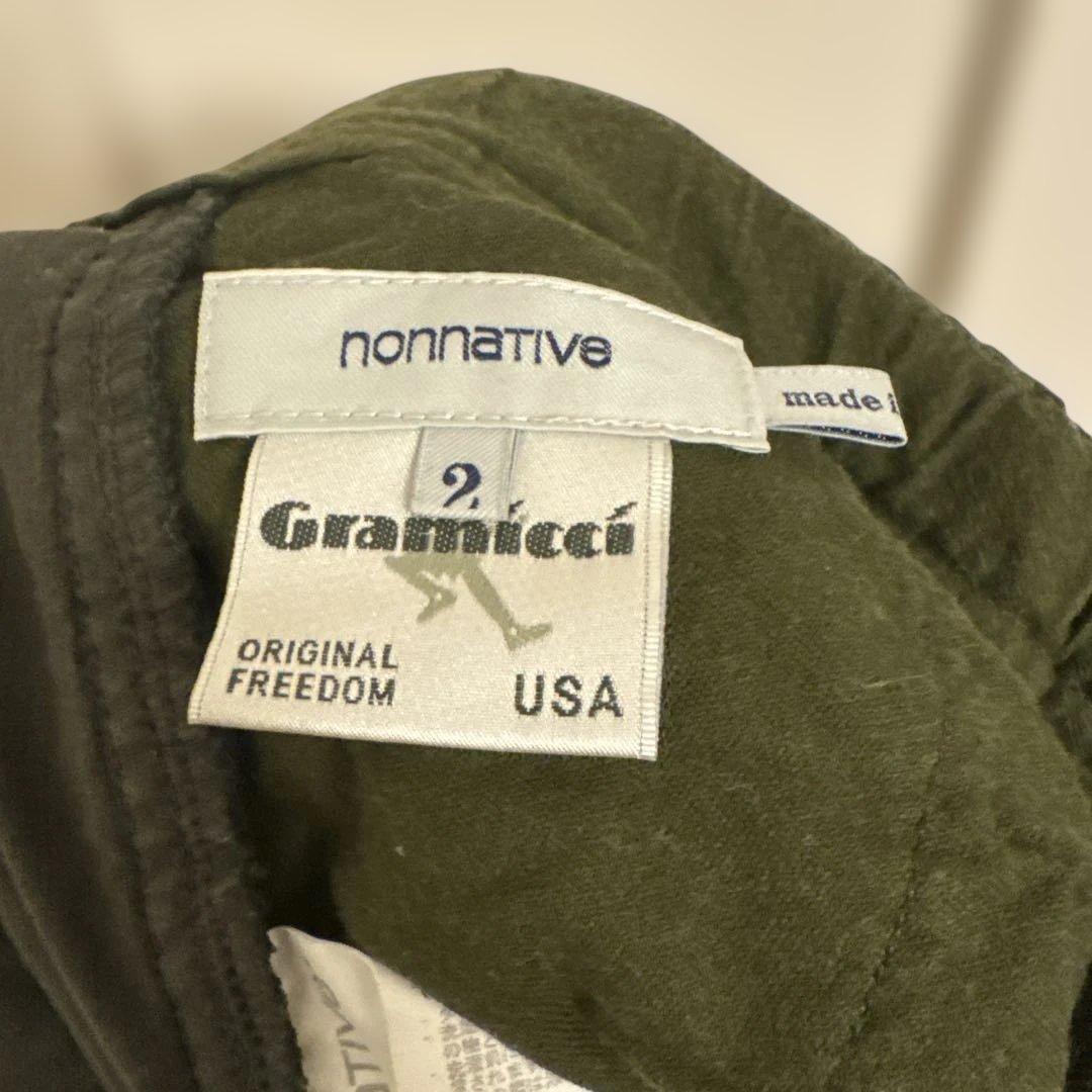 グラミチ　パンツ　クライミング　ノンネイティブ　コーデュロイ　カーキ