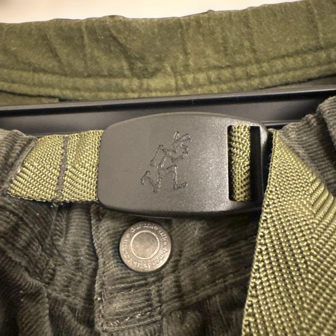 グラミチ　パンツ　クライミング　ノンネイティブ　コーデュロイ　カーキ