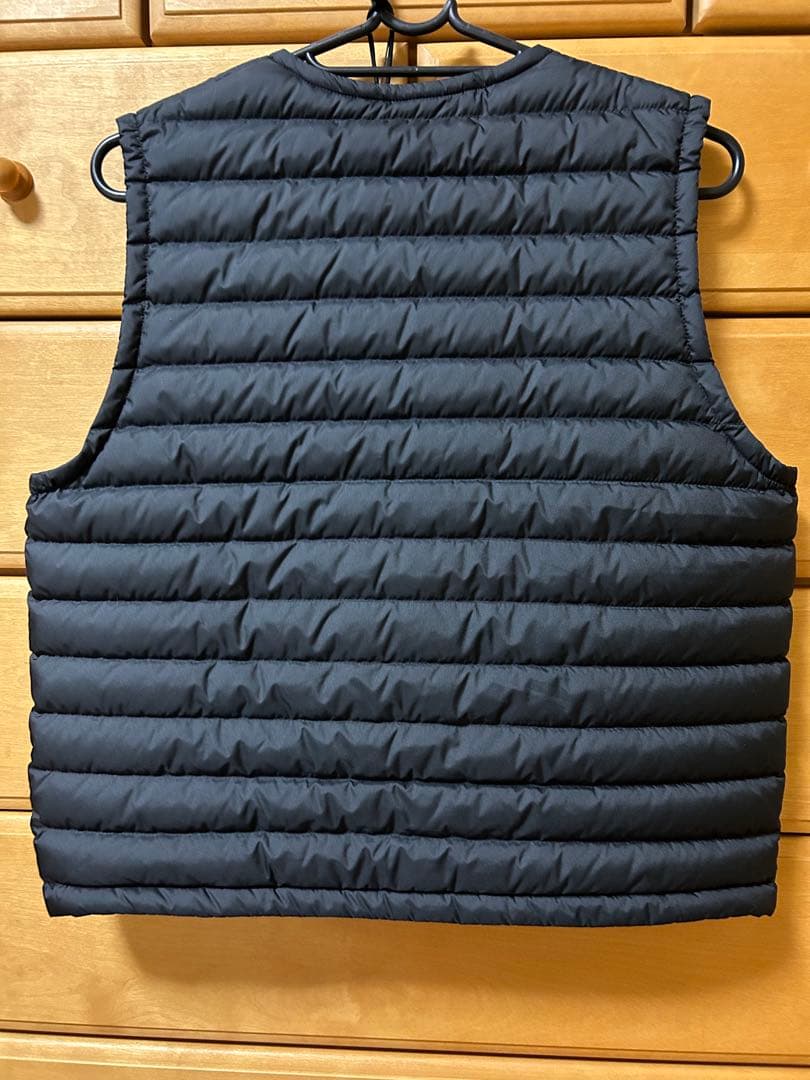 【極美品】ORCIVAL オーシバル ライトダウンベスト インナーダウン 黒1
