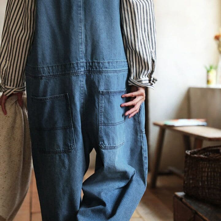 美品★ ソウルベリー デニム オールインワン サロペット レディース M