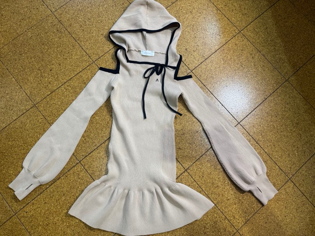 ワンピース ANDMARY Annie ribbon mini dress