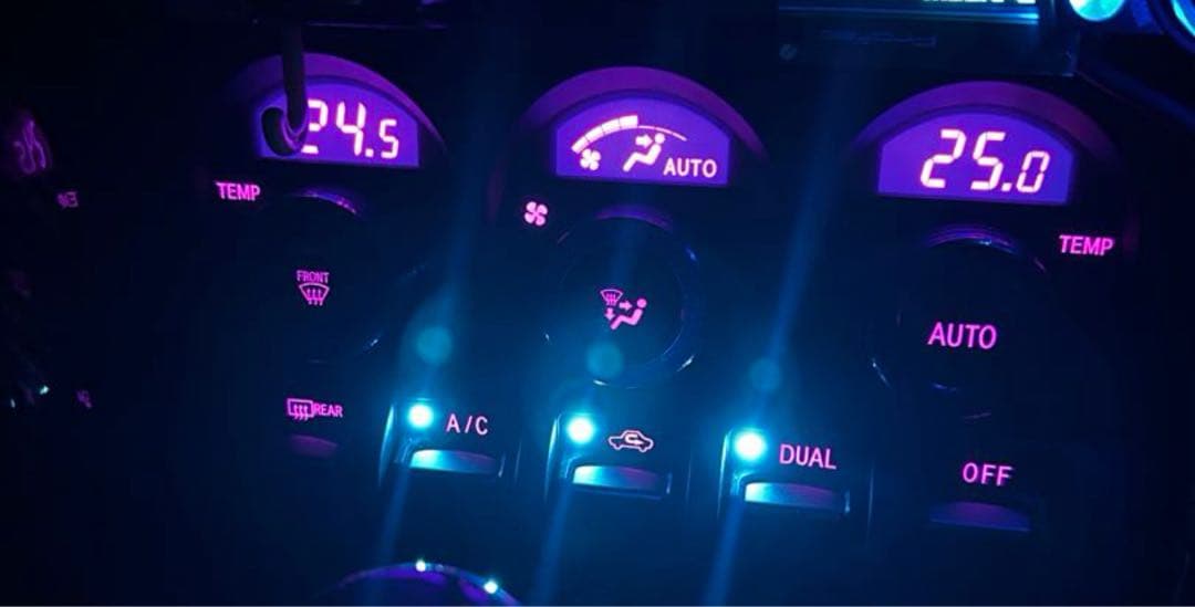 86 brz LED打ち替え済みエアコンパネル ZN6/ZC6