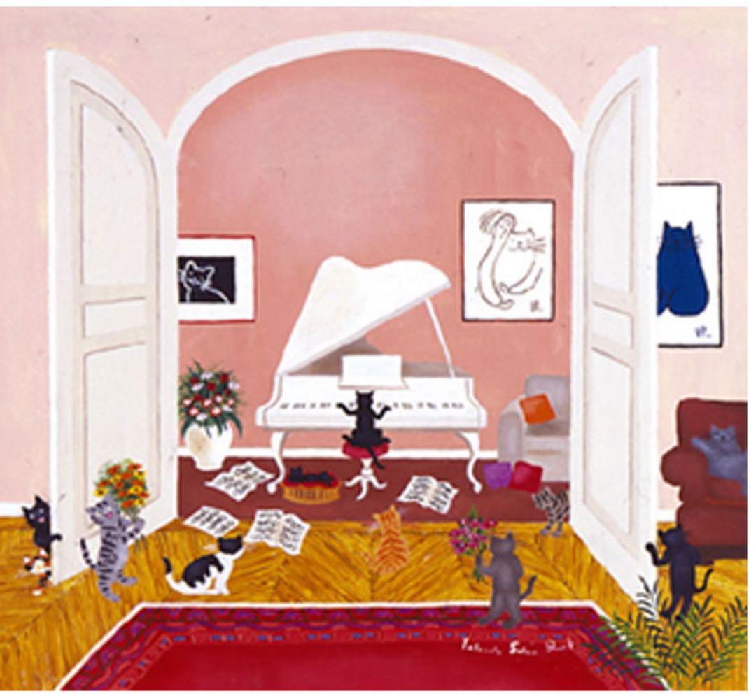 Yolande Saimon-Duval アニマルホームコンサート ネコ・猫