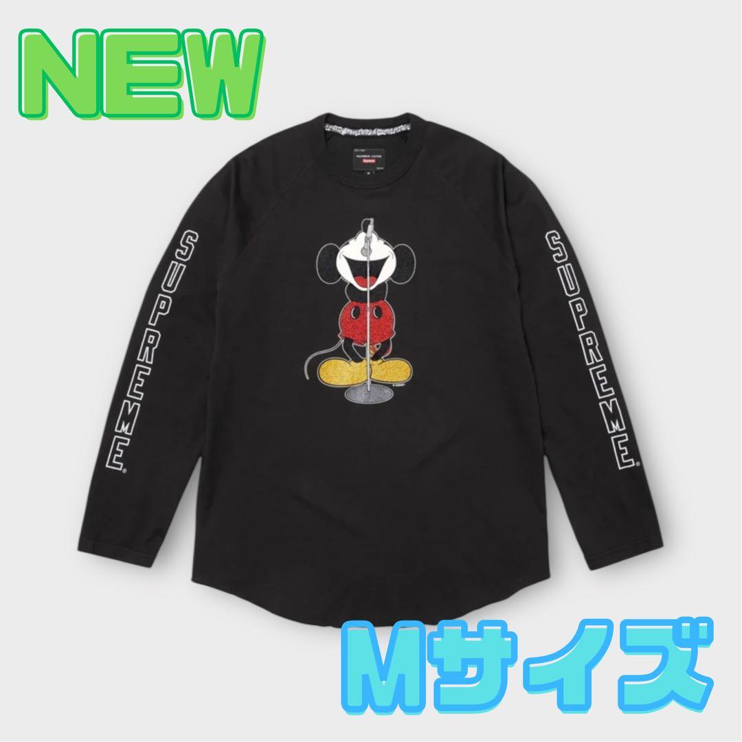 トップス Supreme Number Nine Mickey Raglan LS Top