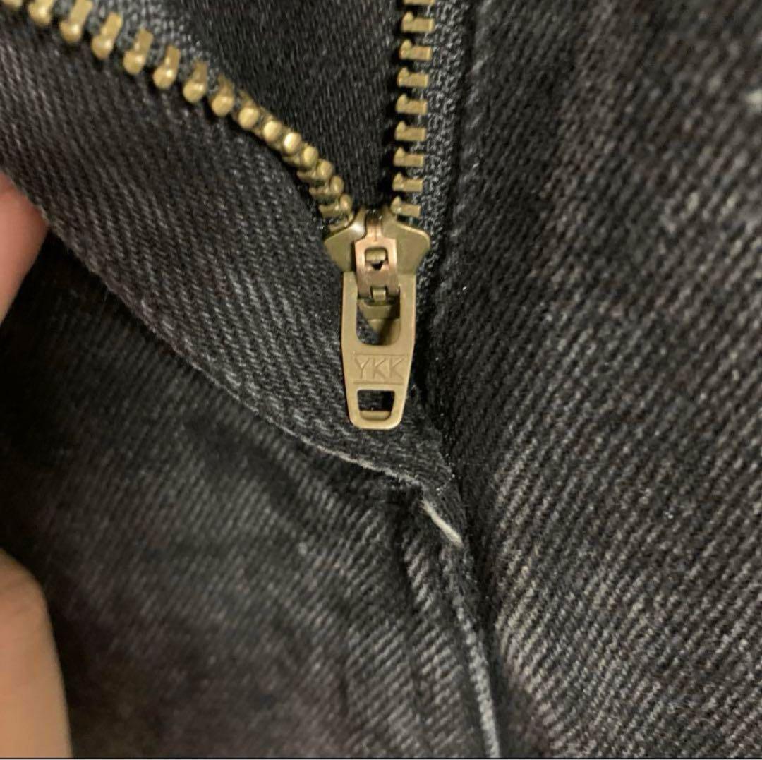 NO/FAITH STUDIOS ブラックカーゴパンツ