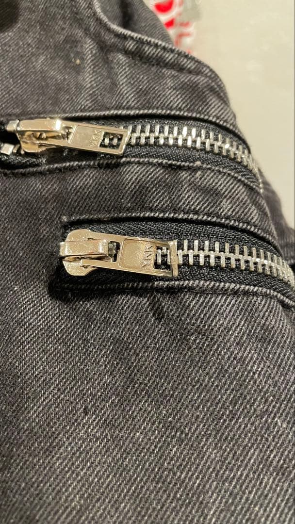 NO/FAITH STUDIOS ブラックカーゴパンツ