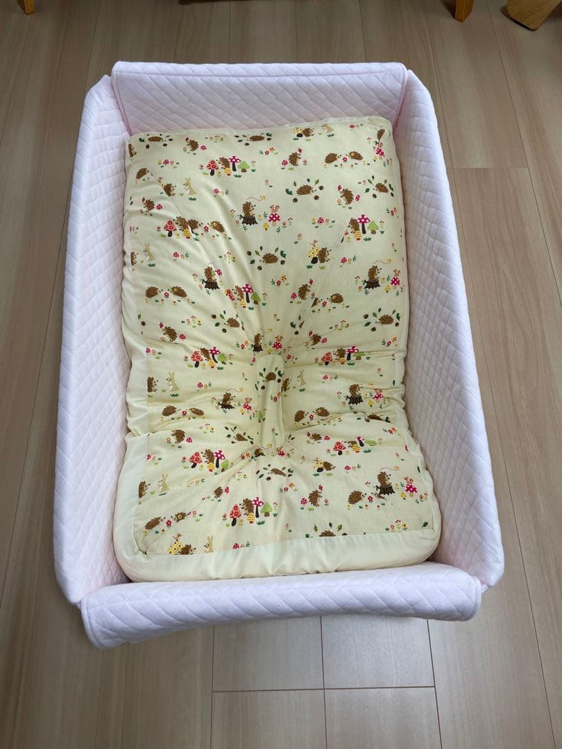 天使の寝床　青葉　ピンク色　ベビハグ