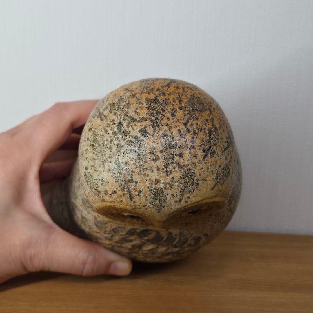 リサラーソン（Lisa Larson）フクロウ 陶器 置物