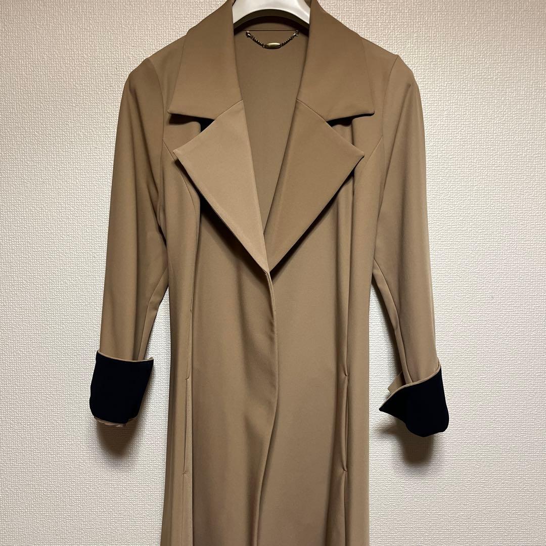 完売品【JENNE 】【ジェンヌ 】オードリーフレアトレンチコート M