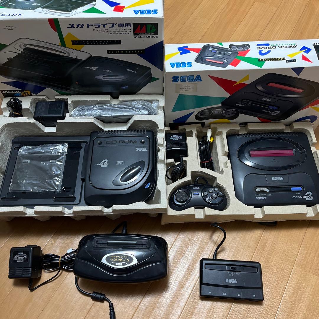 セガ メガドライブ2 メガCD2 スーパー32X セガタップ