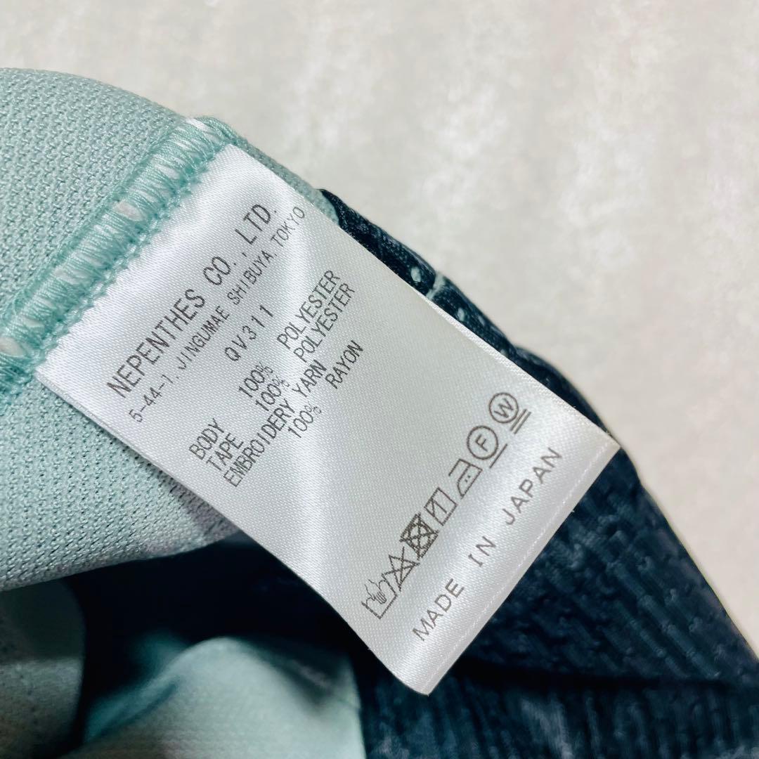 needles 25ss ヒザデルトラックパンツ サックス