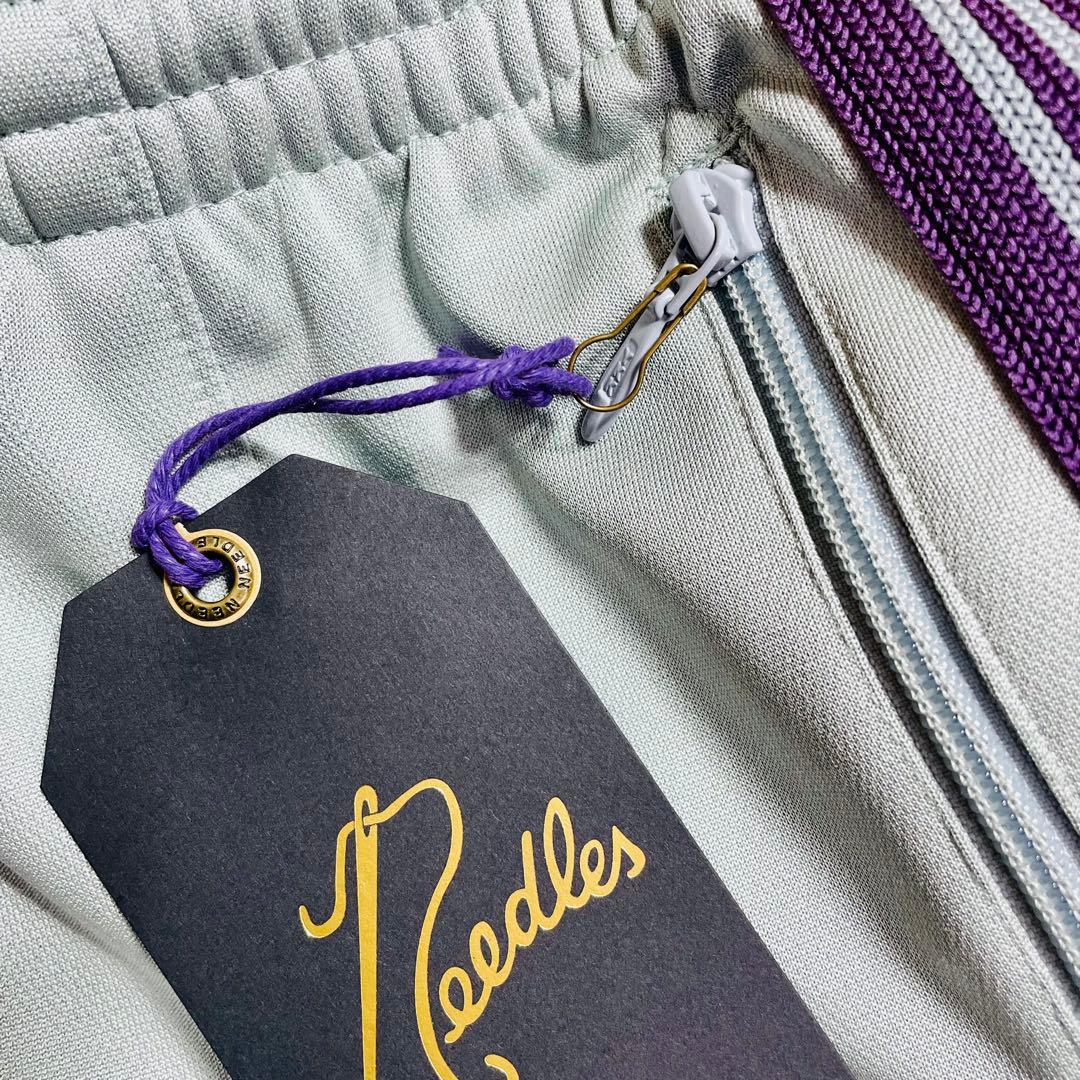 needles 25ss ヒザデルトラックパンツ サックス
