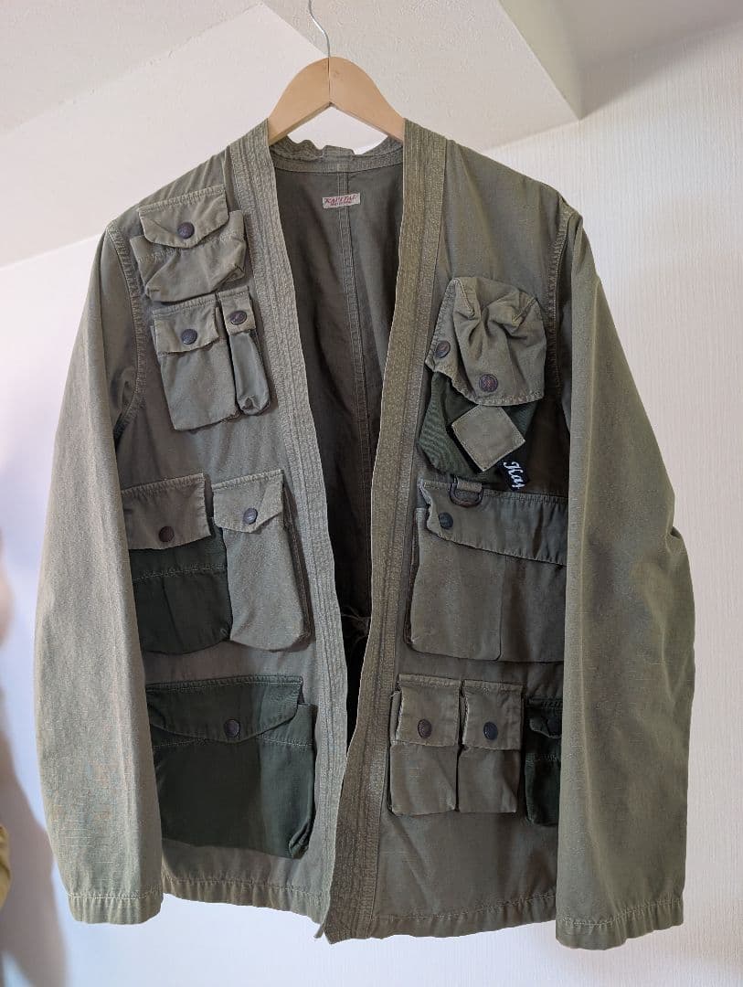 タニン　KAPITAL RIP STOP FISHING KIMONO