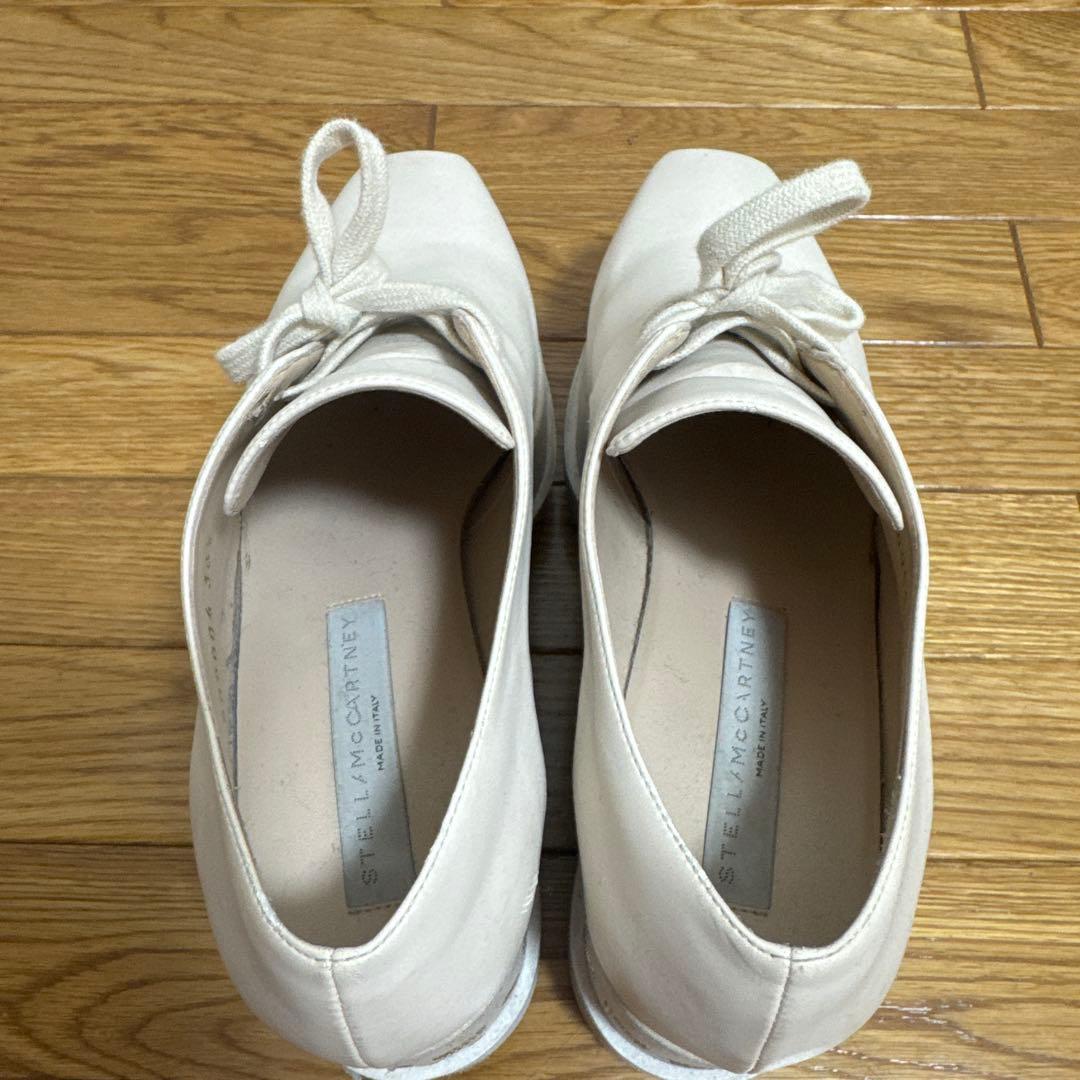 STELLA McCARTNEY ホワイト 厚底 23.5（36 1/2）