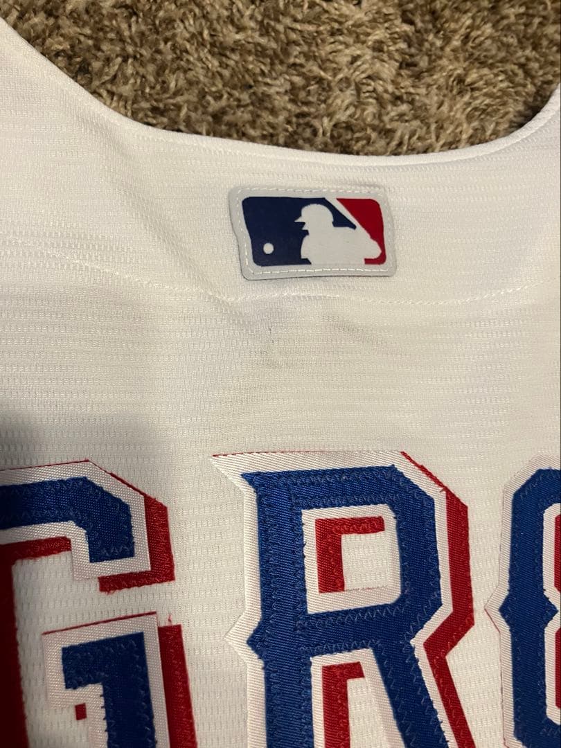 デグロム テキサス レンジャーズ 直筆サイン入りユニフォーム