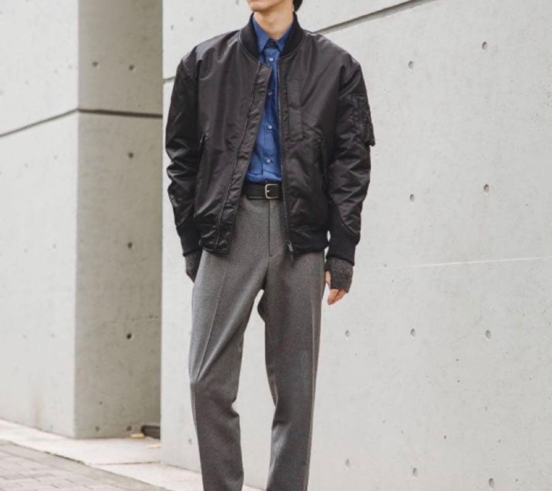 +J UNIQLO ダウンジャケット MA-1 短丈 グレー ブラック ブラウン