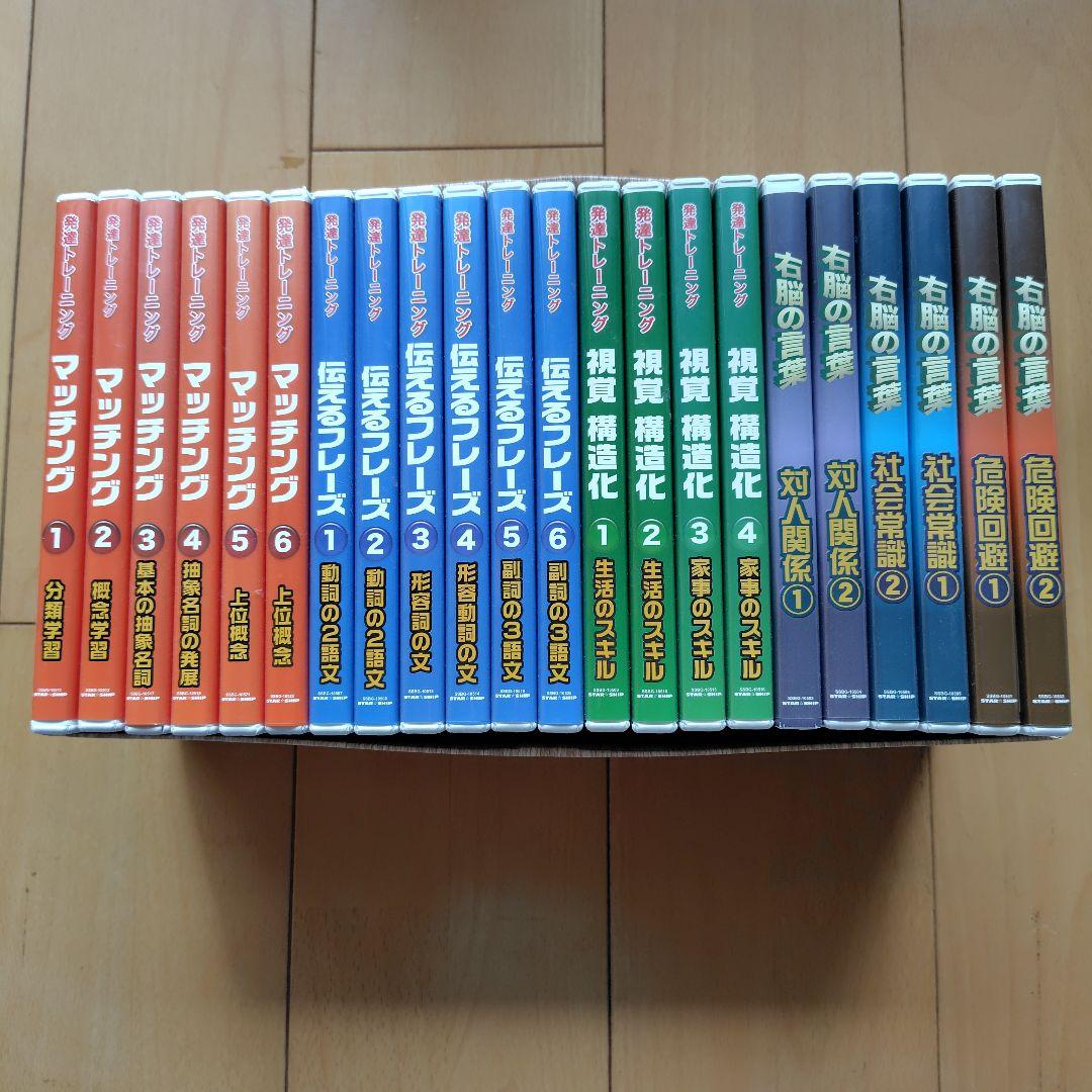 星みつる式　新　家庭療育　DVD スターシップ　発達トレーニング　右脳の言葉