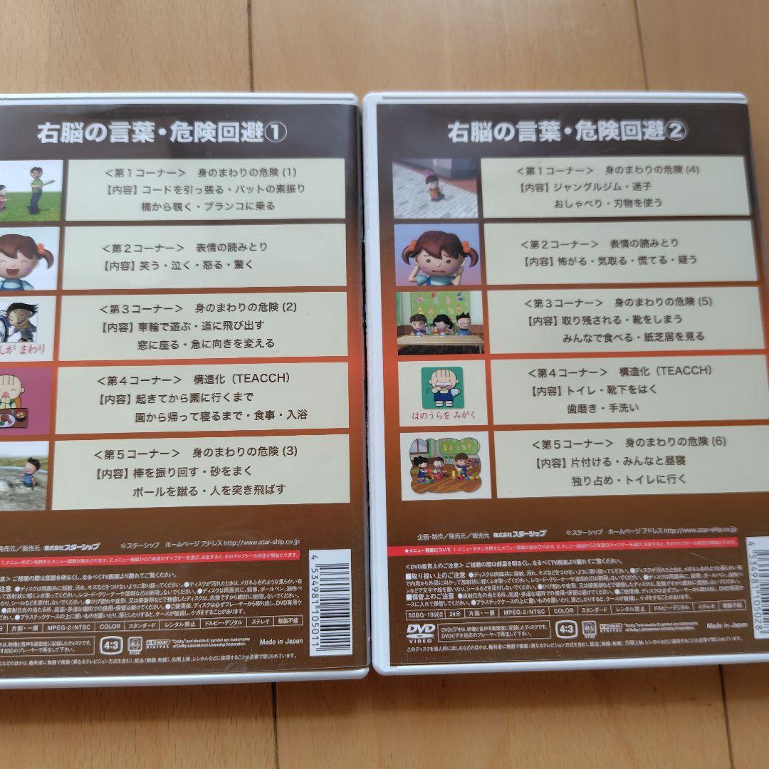 星みつる式　新　家庭療育　DVD スターシップ　発達トレーニング　右脳の言葉