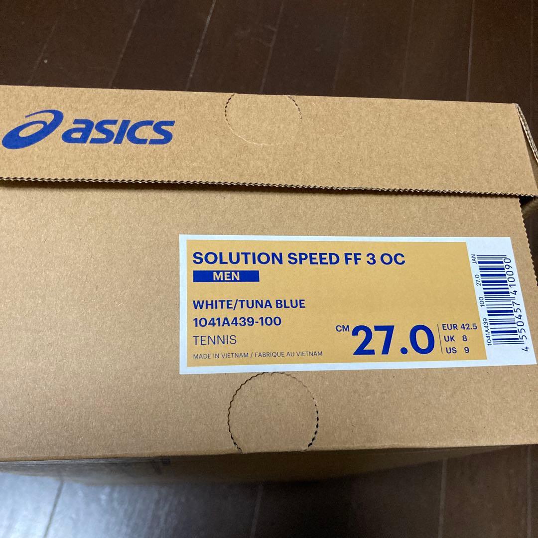 asics ソリューションスピードFF3 OC 27.0