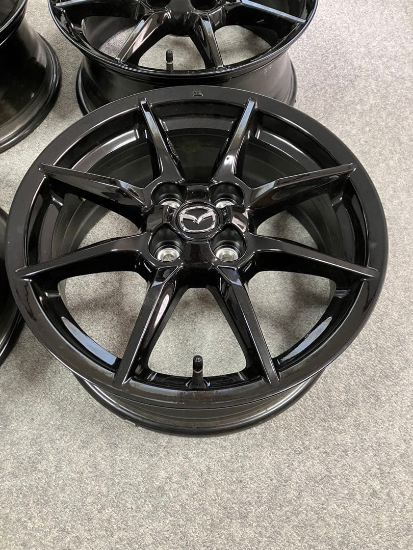 NDロードスター　16インチ純正ホイール　ブラック【新車外し】