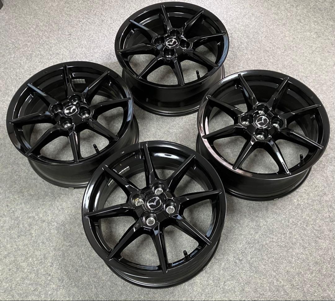 NDロードスター　16インチ純正ホイール　ブラック【新車外し】