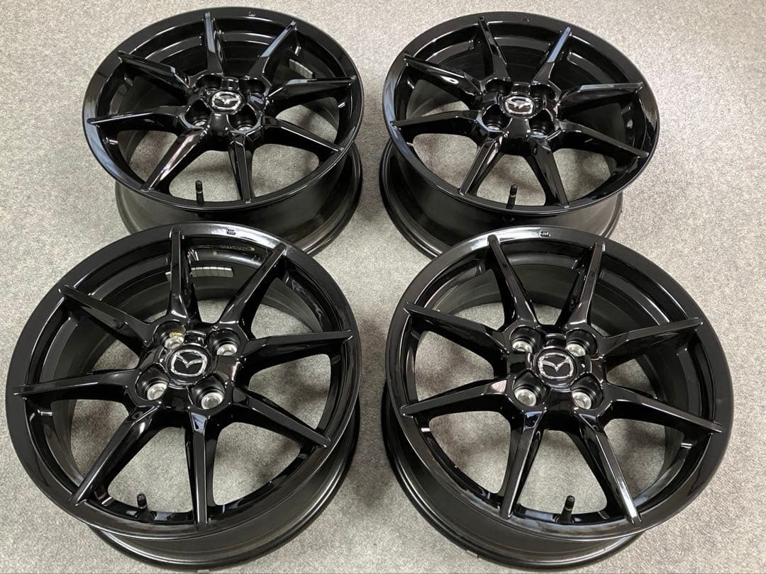 NDロードスター　16インチ純正ホイール　ブラック【新車外し】