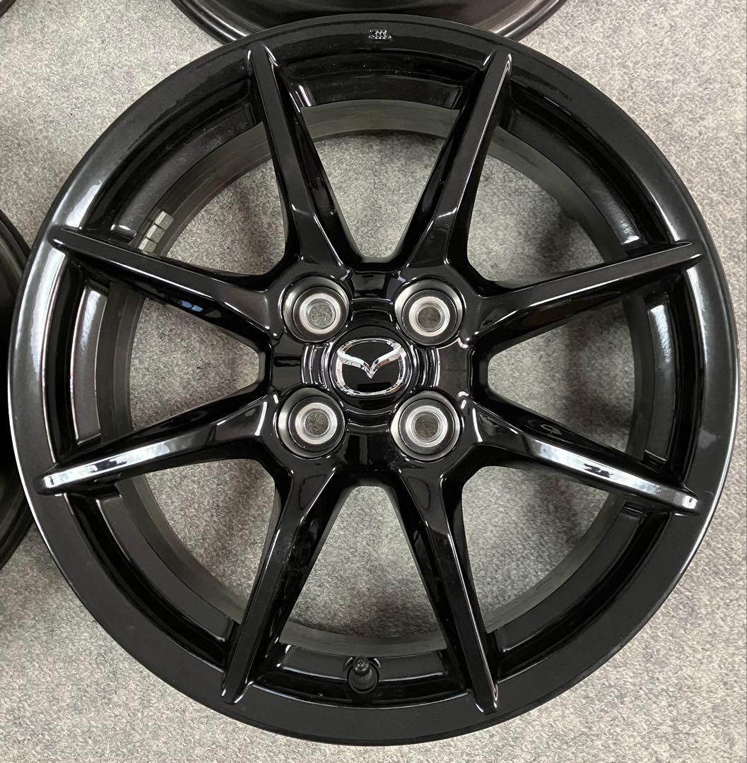 NDロードスター　16インチ純正ホイール　ブラック【新車外し】