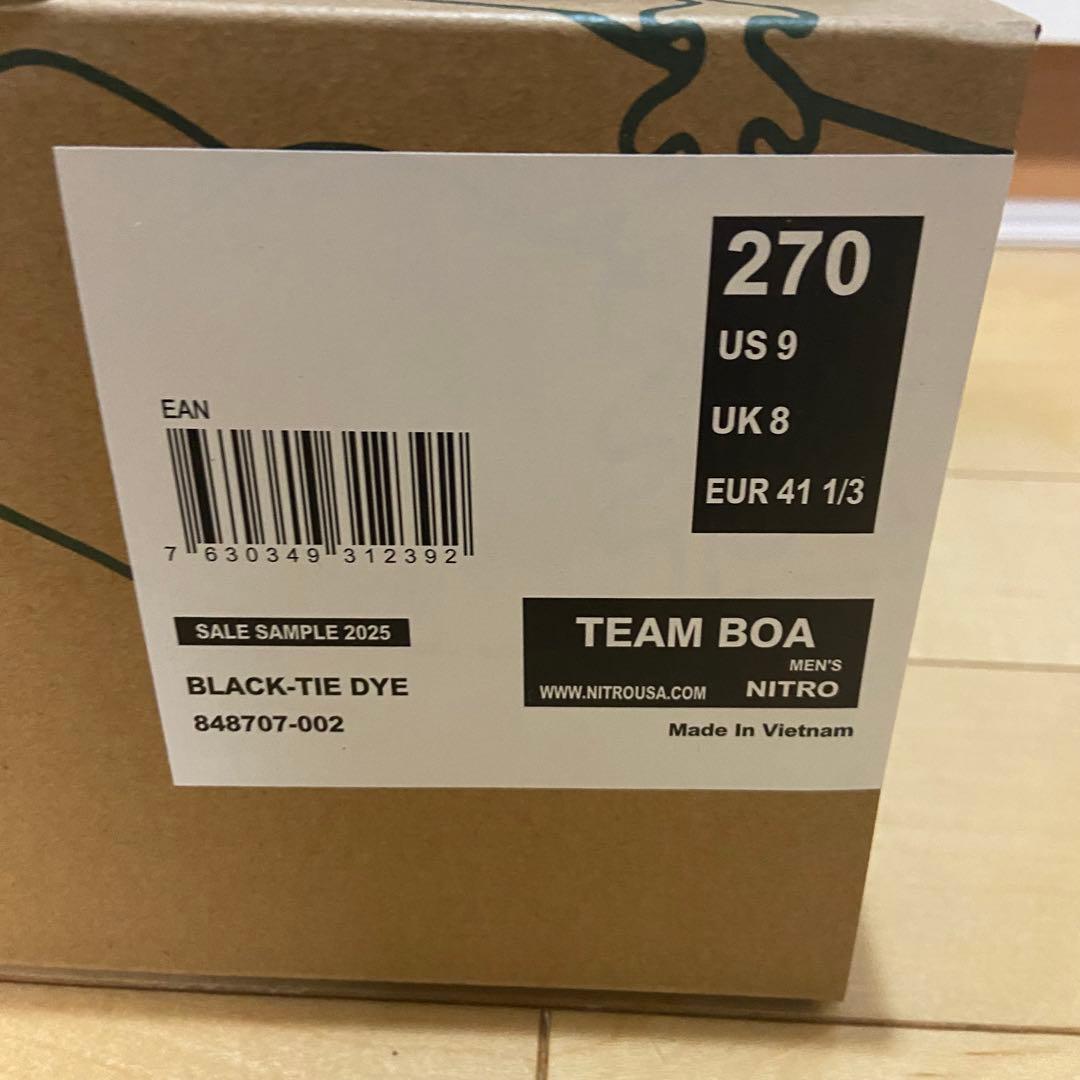 未使用　Nitro TEAM BOA スノーボードブーツ US9 27cm