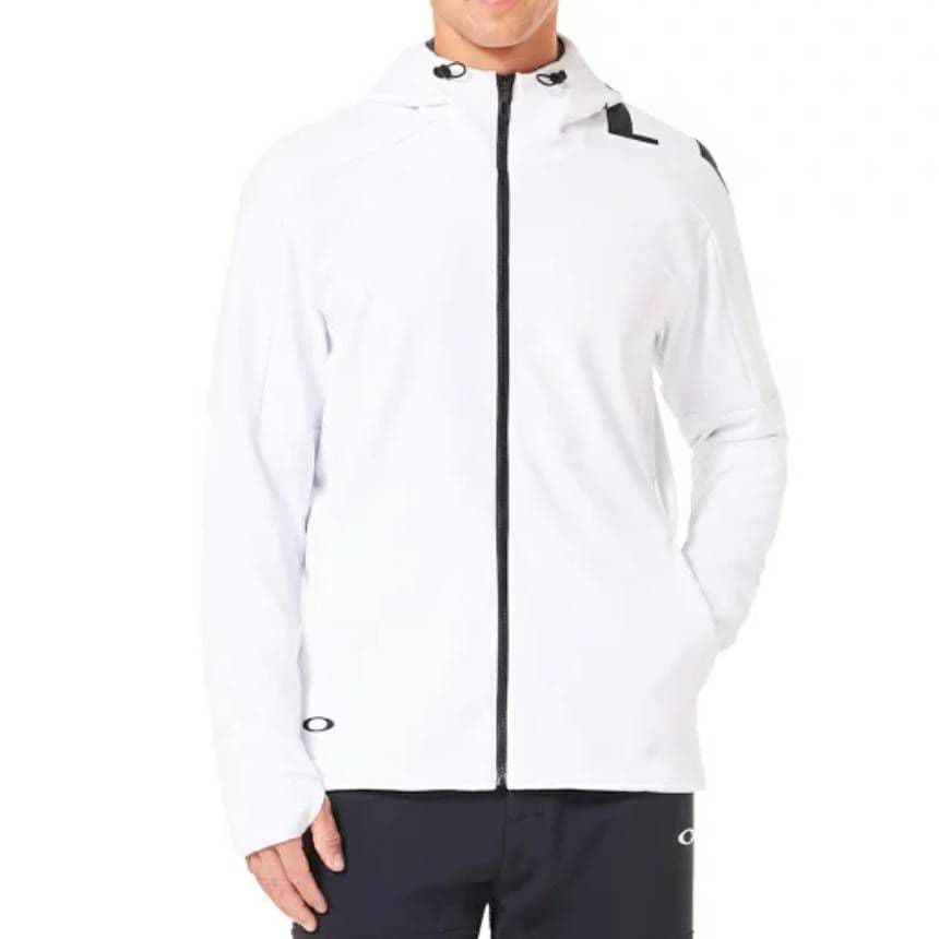 [新品] オークリー OAKLEY 上下セット パーカ ジョガーパンツ 白黒 L