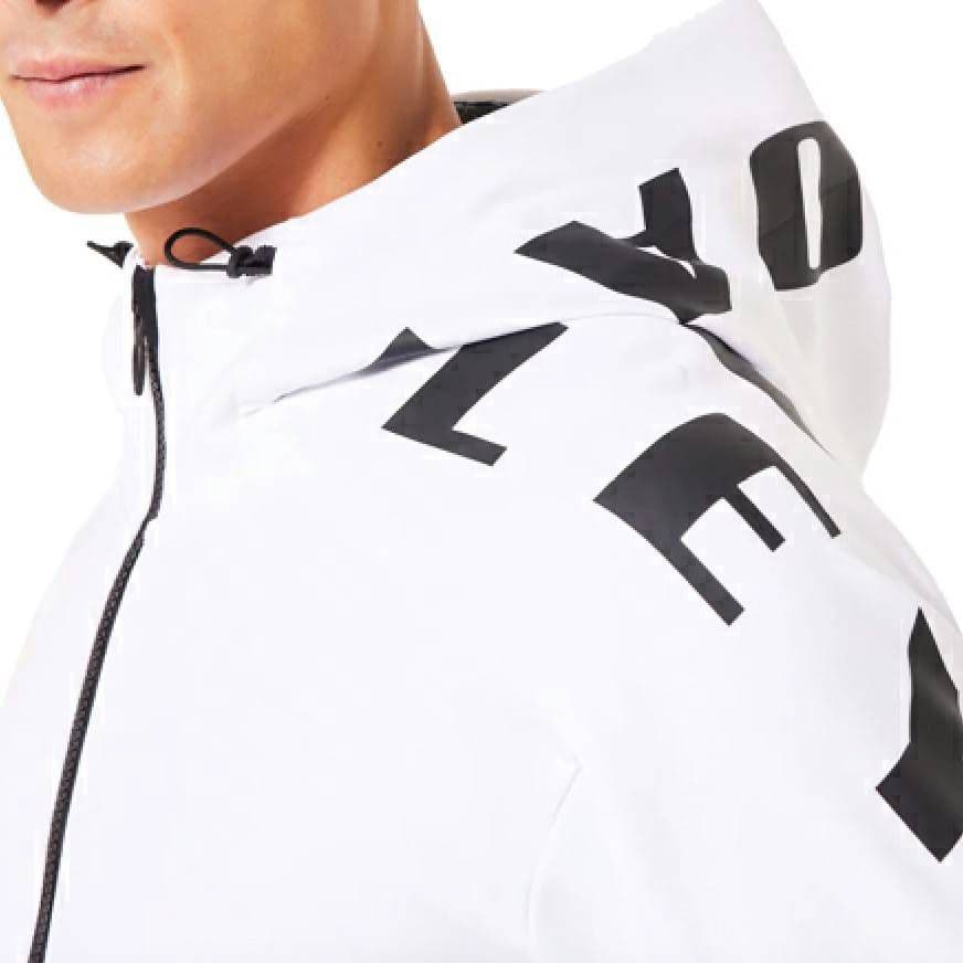 [新品] オークリー OAKLEY 上下セット パーカ ジョガーパンツ 白黒 L