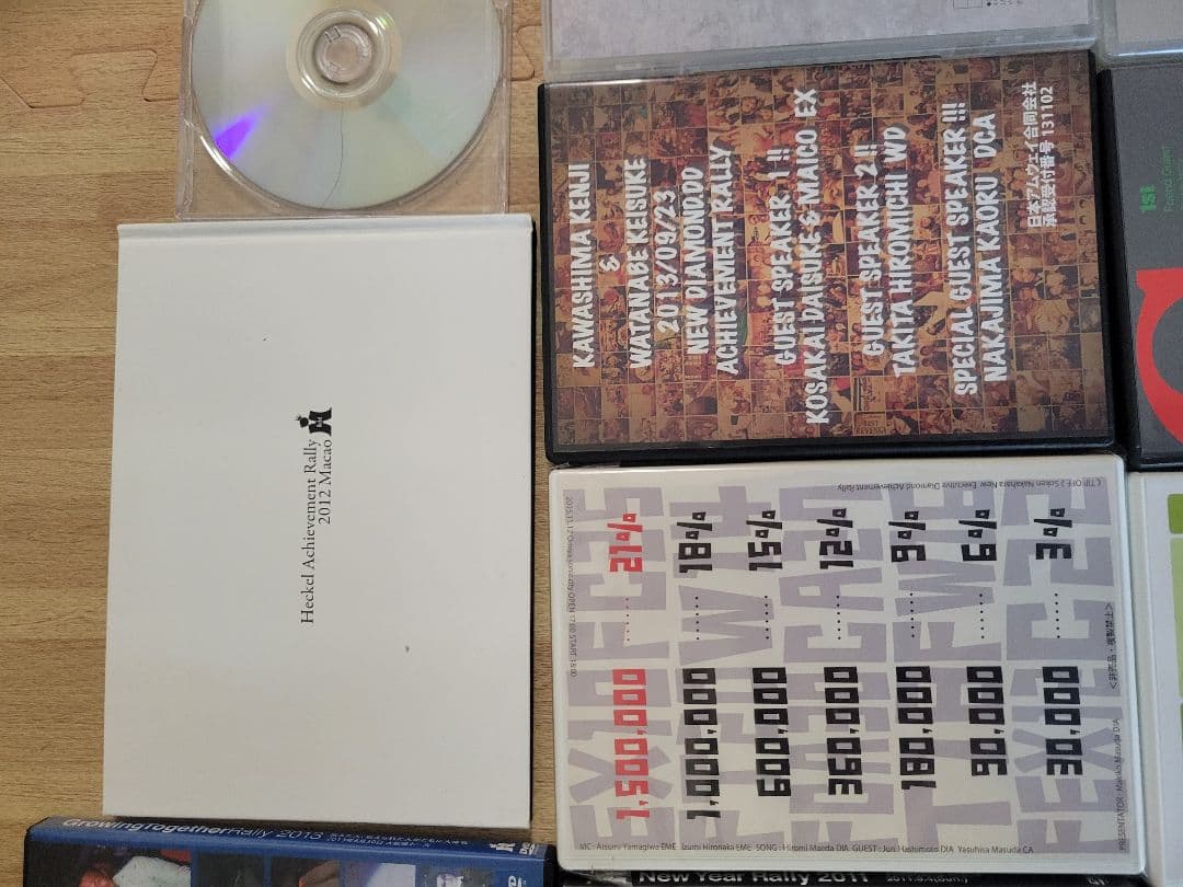 レア商品。美品。アムウェイ　ビジネスツール　DVD25枚、CD4枚、計29枚