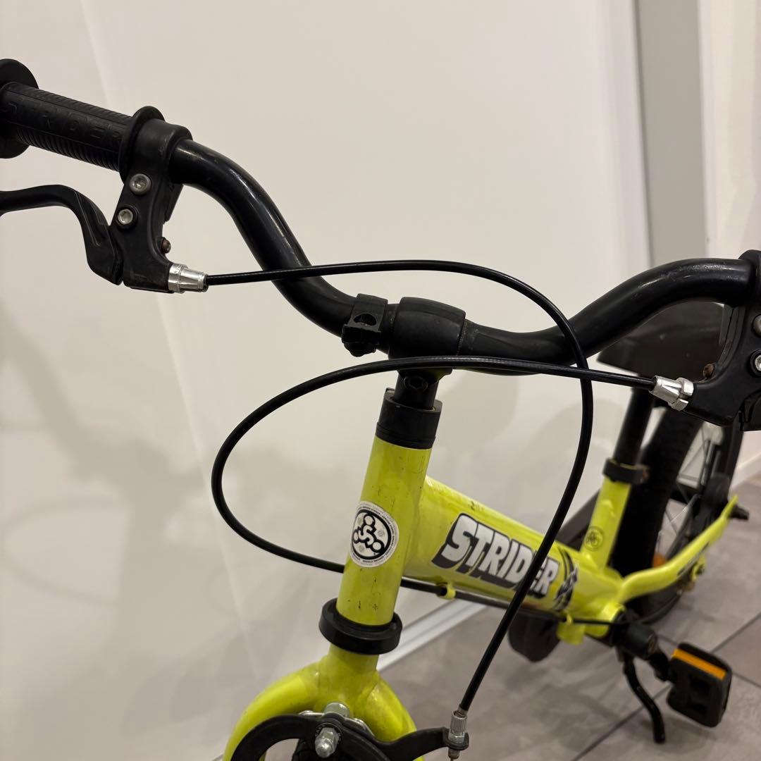 ストライダー限定色 STRIDER 14X ライムイエロー 幼児自転車